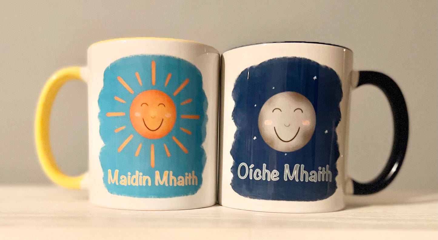 Maidin Mhaith nó Oíche Mhaith mug
