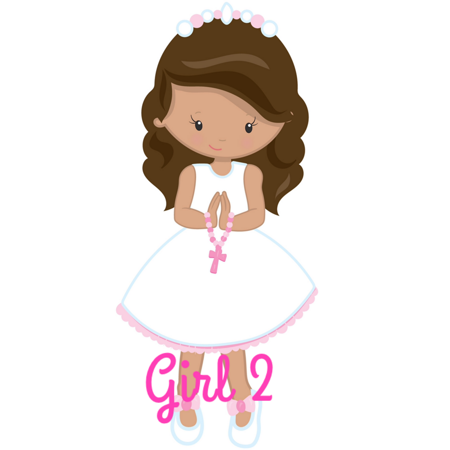 Girls Communion Card