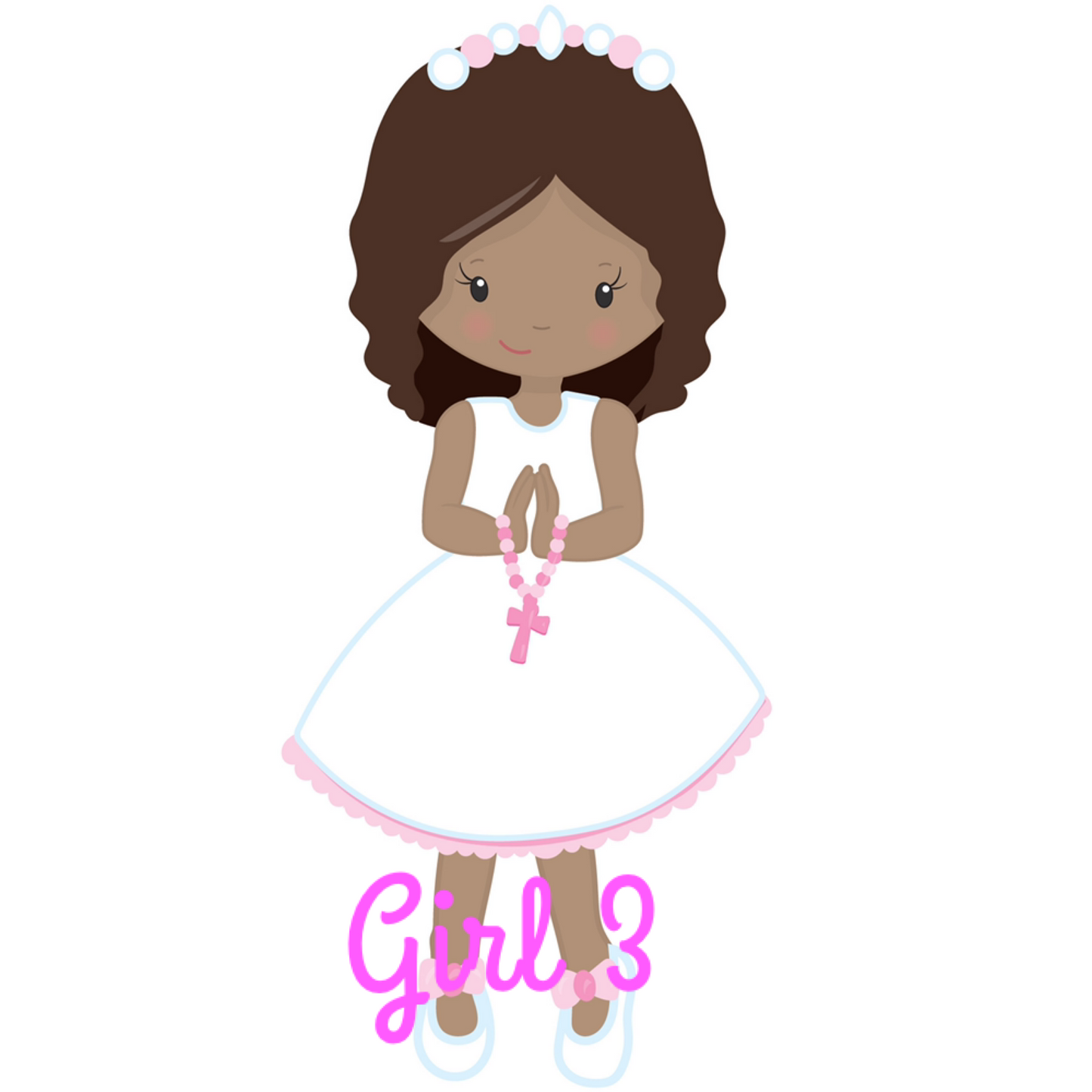 Girls Communion Card