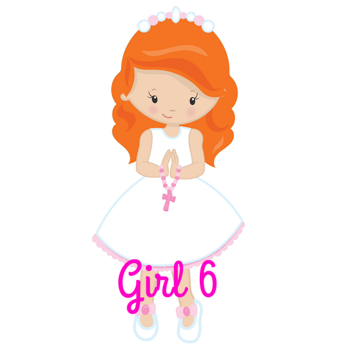 Girls Communion Card