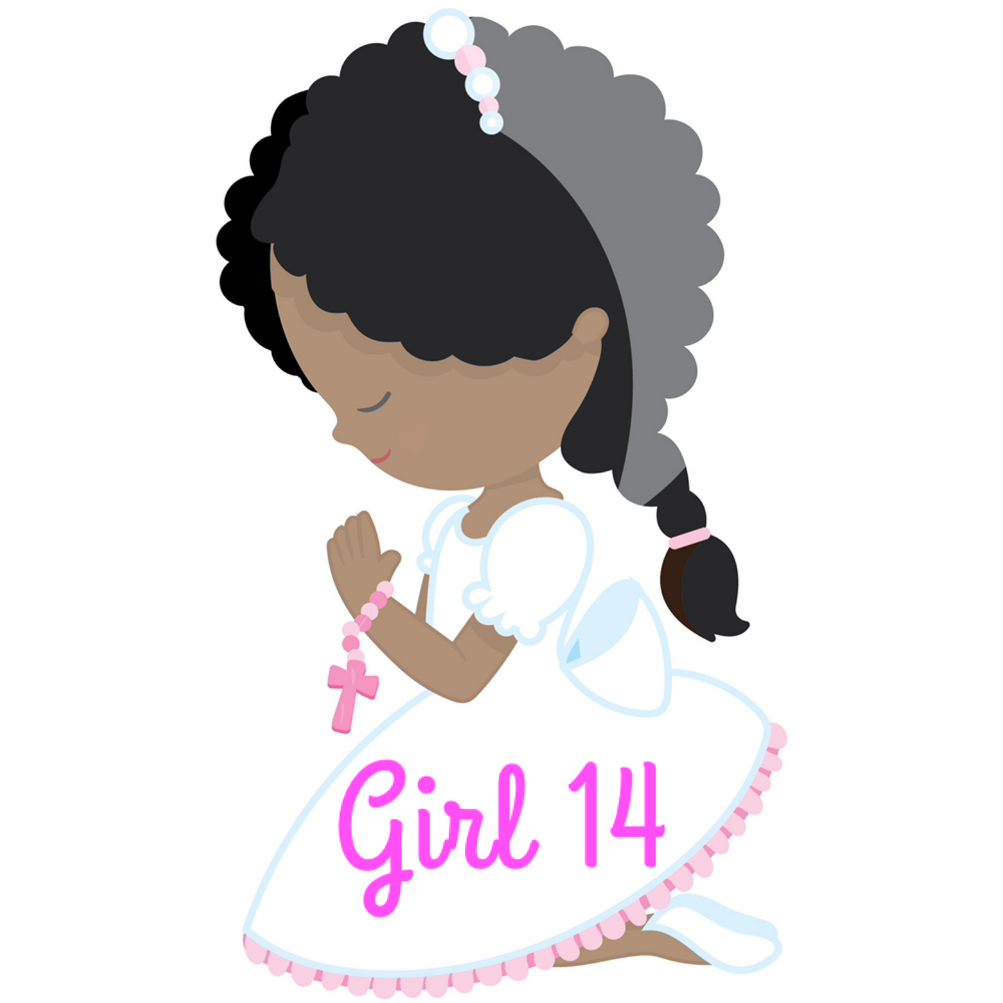 Girls Communion Card