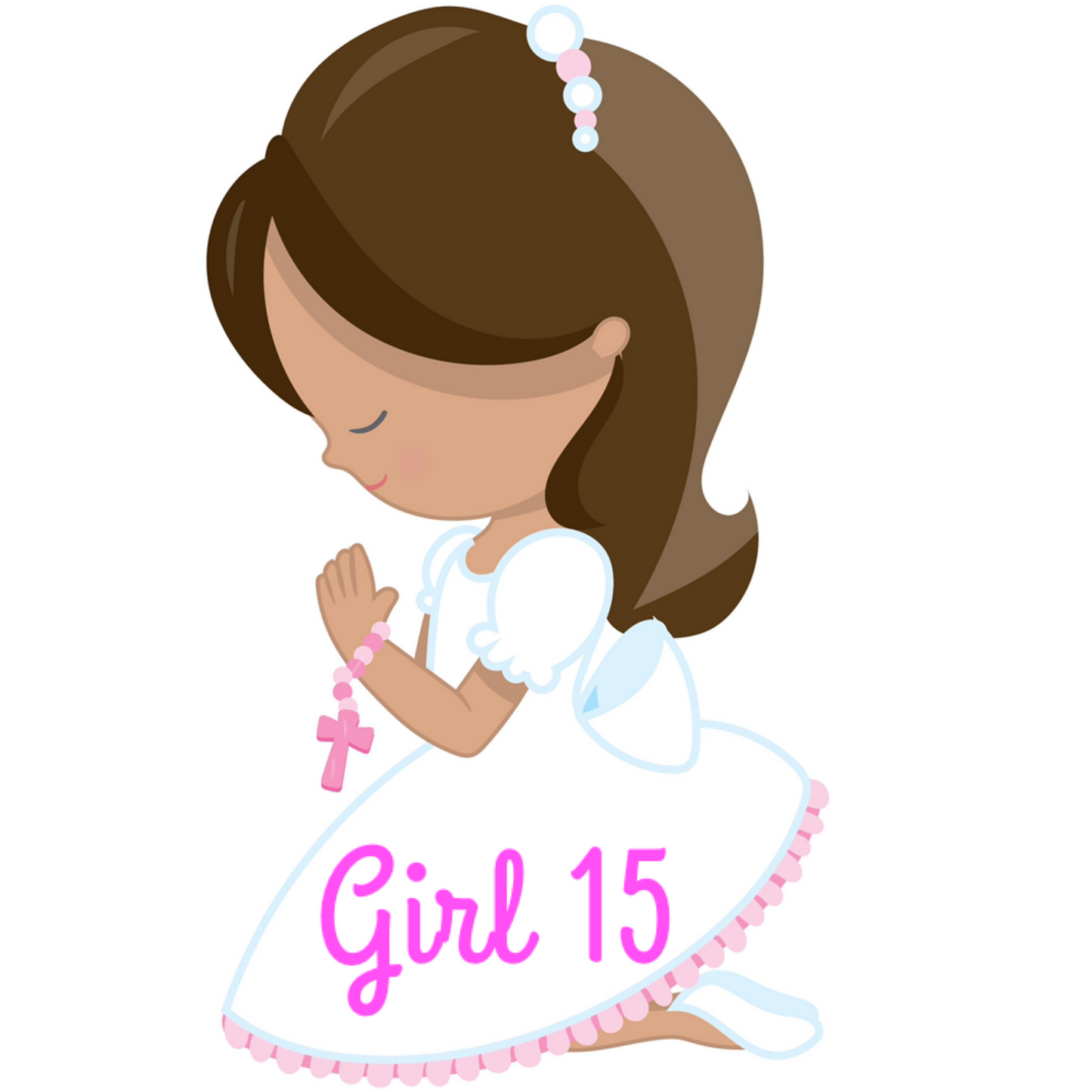 Girls Communion Card