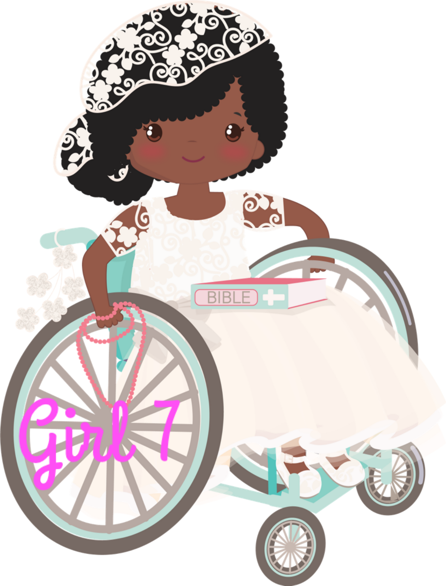 Girls Communion Card