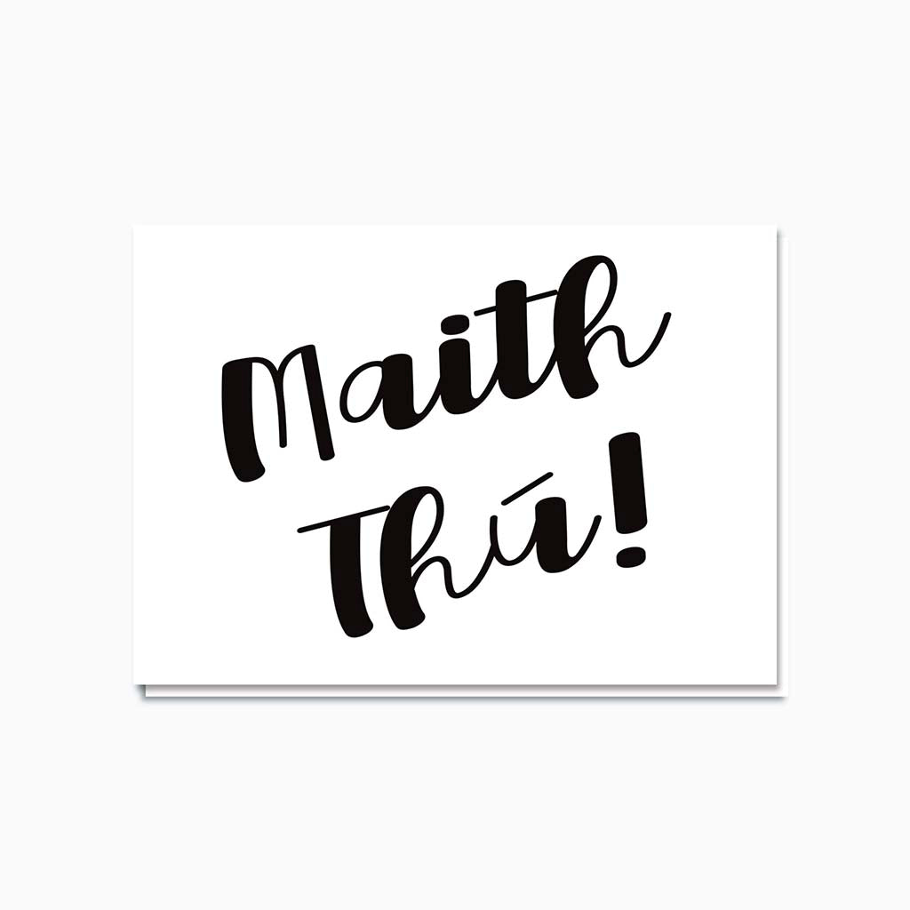 Maith Thú