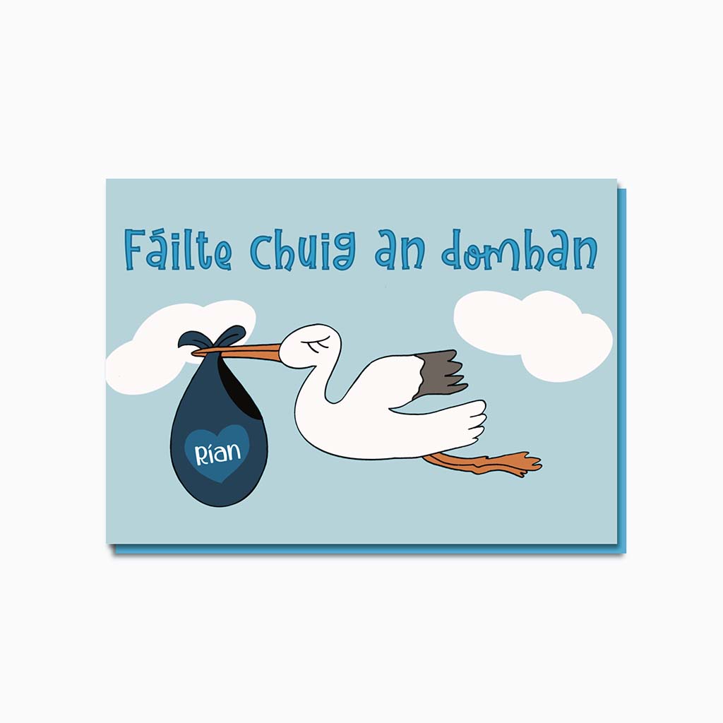 Fáilte chuig an domhan - Stócach (Gorm)