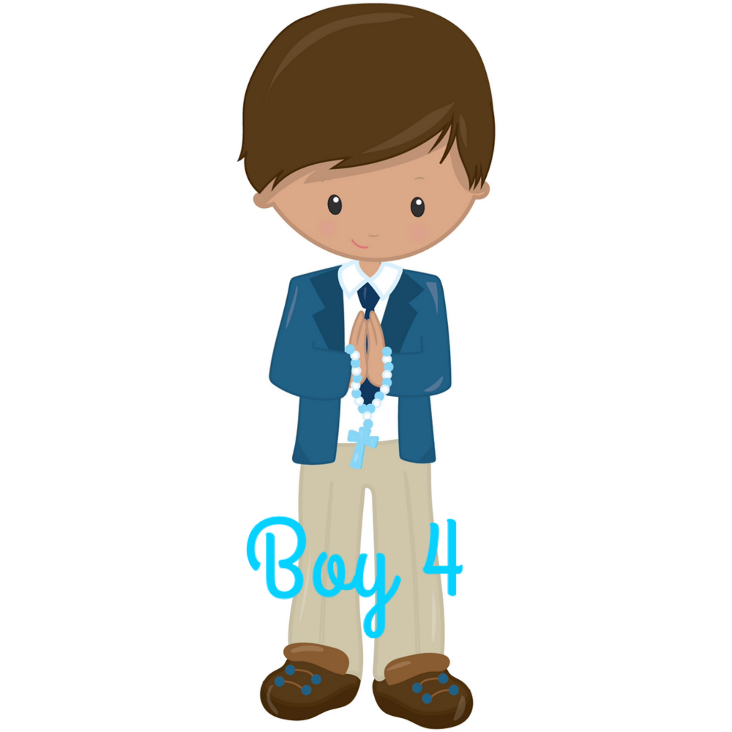 Boys Communion Card