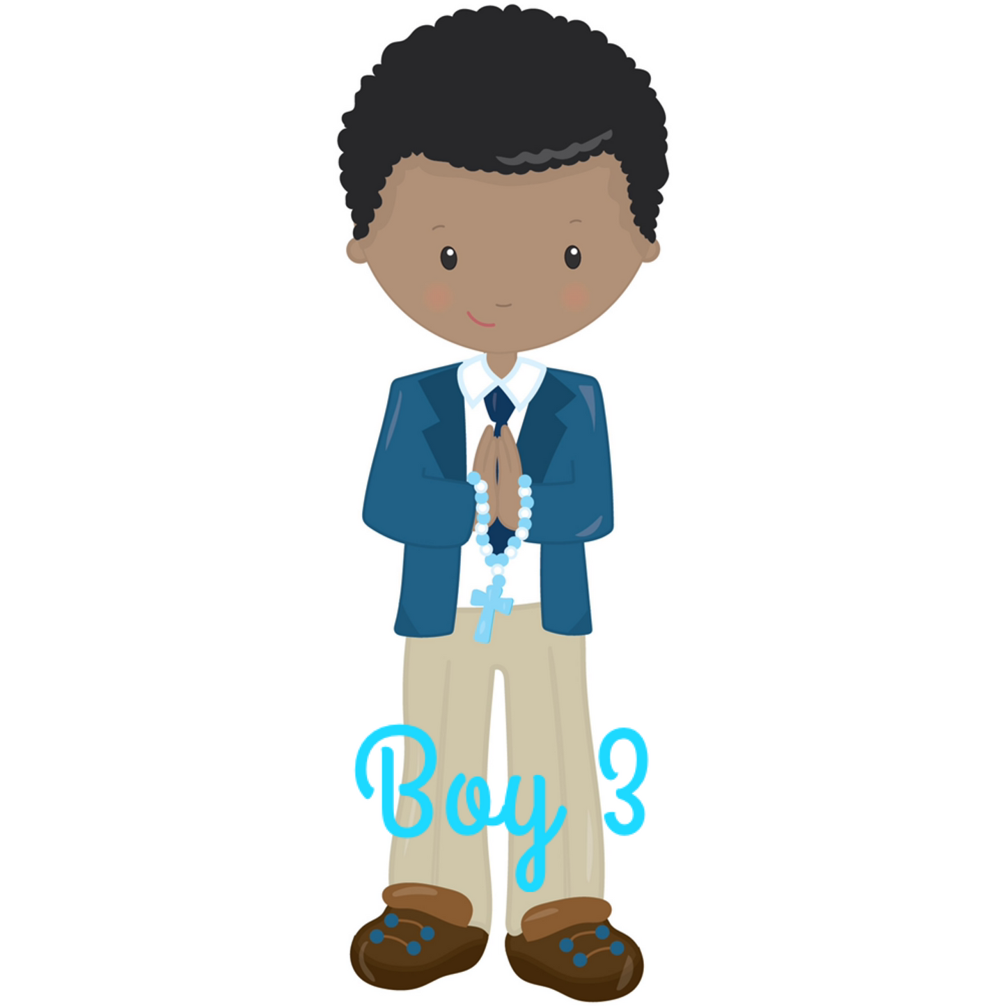 Boys Communion Card