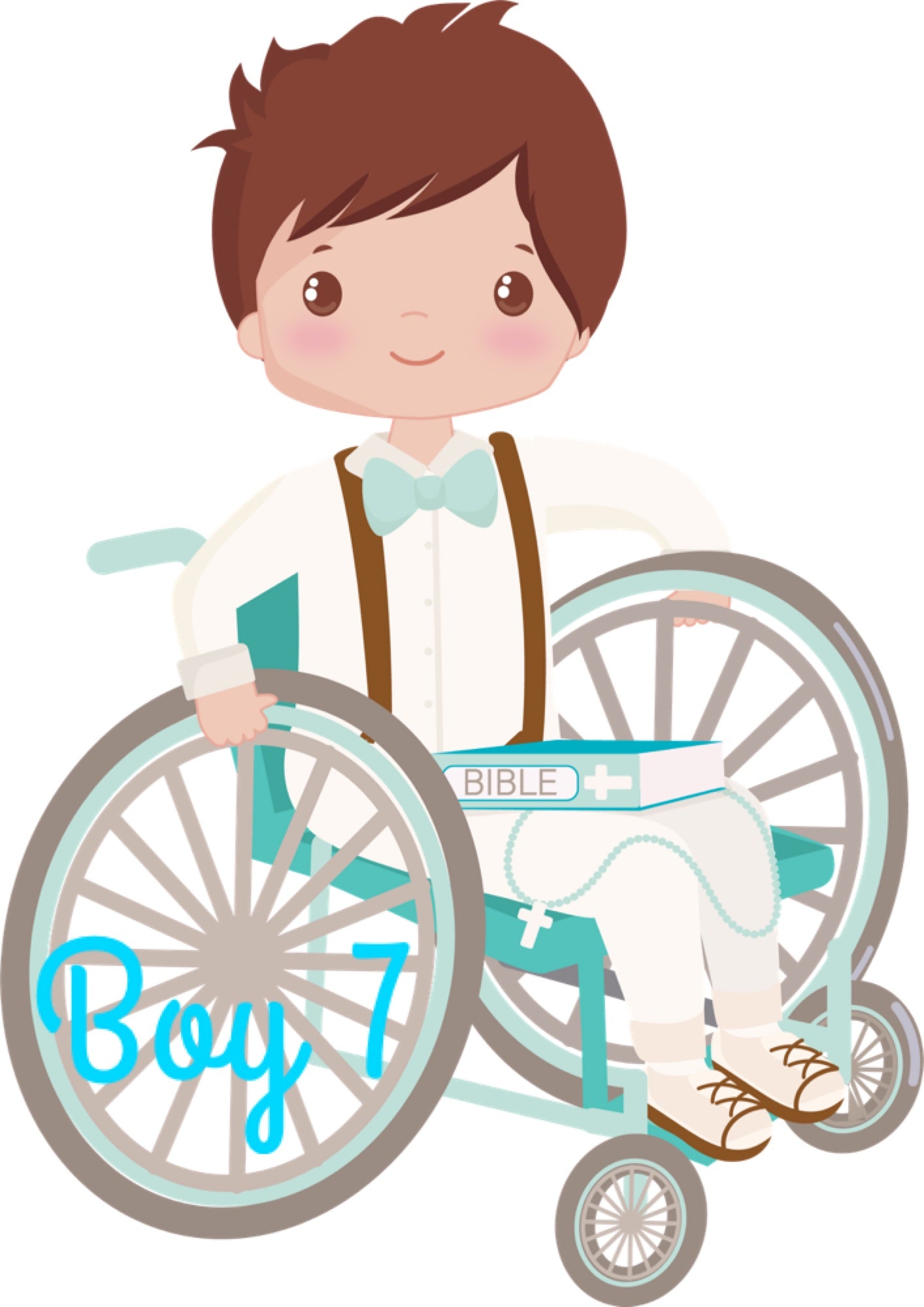 Boys Communion Card