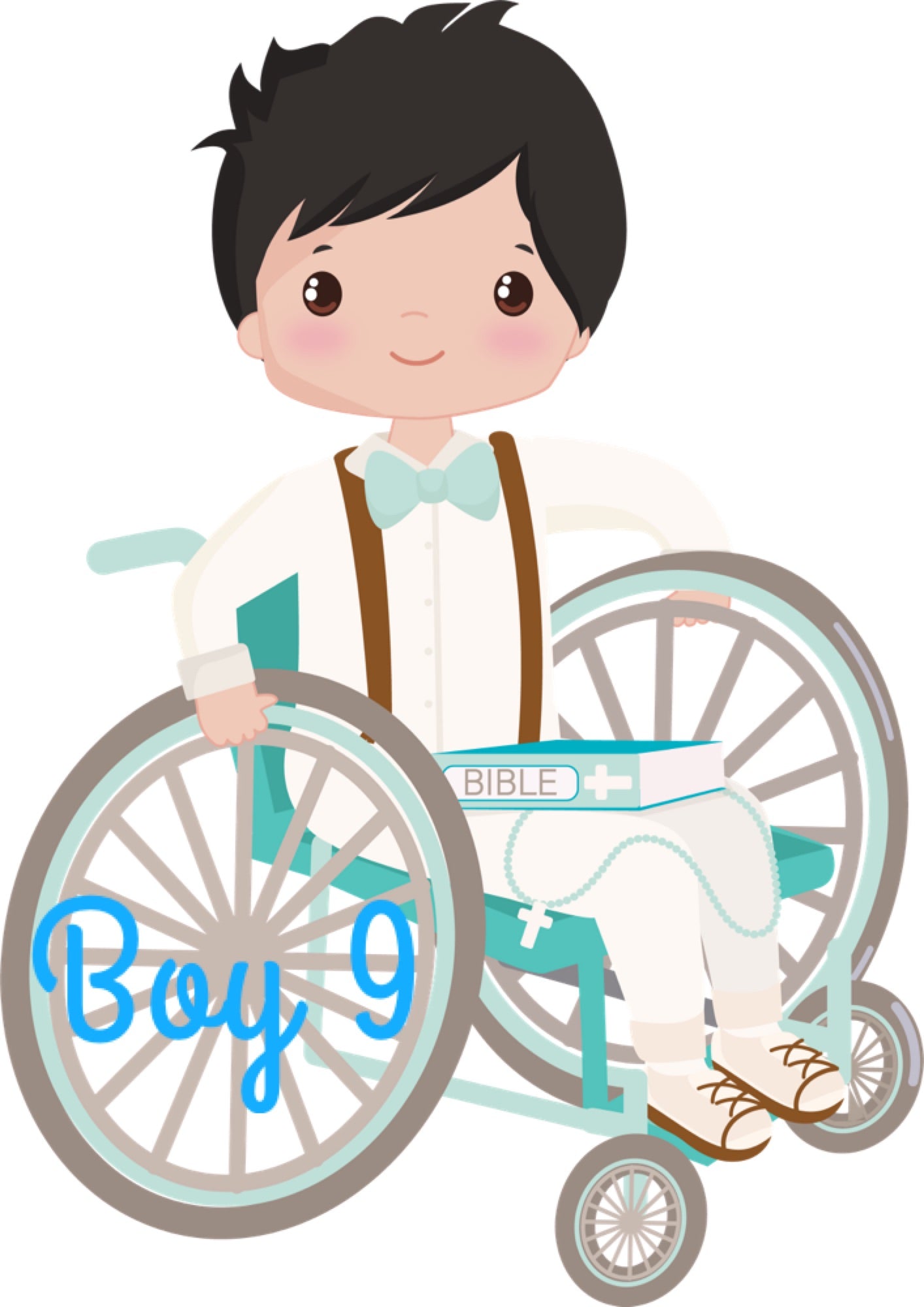 Boys Communion Card