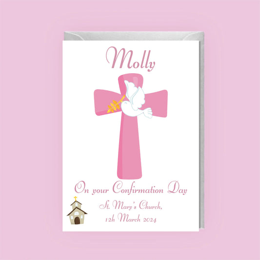 Girls Confirmation Card