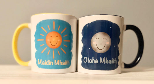 Maidin Mhaith nó Oíche Mhaith mug