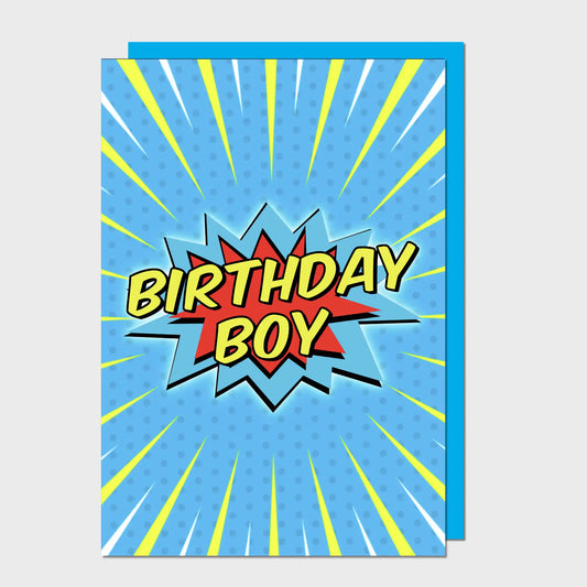 Superhero Birthday Boy